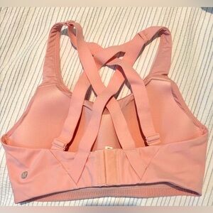 lululemon athletica Light Pink Strappy Sports Bra